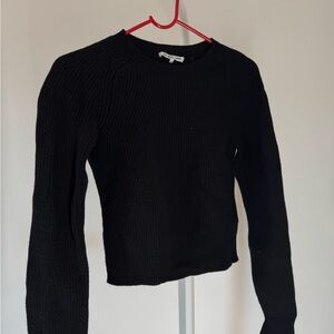 Helmut Lang Black Knit Top